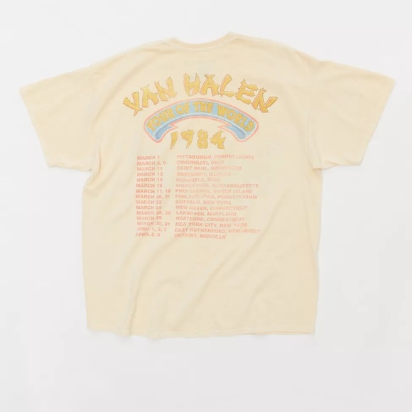 One left! UO Van Halen T-Shirt Dress - Picture 4 of 8